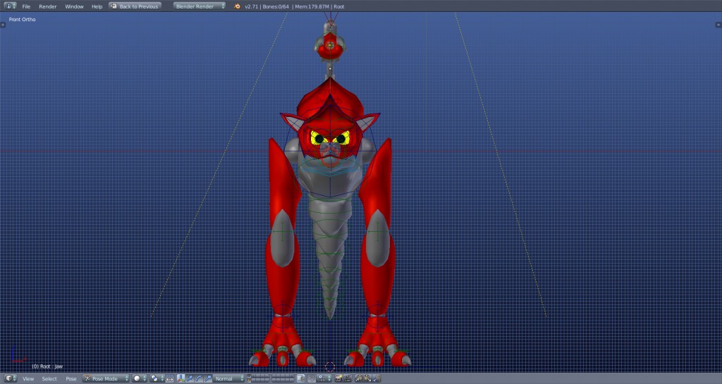 ArmadilloBot (Rigged) preview image 2